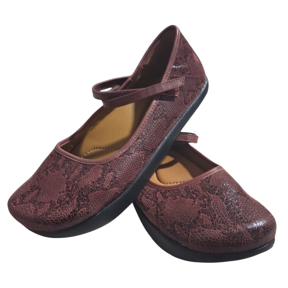 Kalso Earth Shoe Womens Size 8.5 Solar 3 Leather Mary Janes Comfort Support Prep